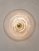 Glass Flush Half-Dome 14"