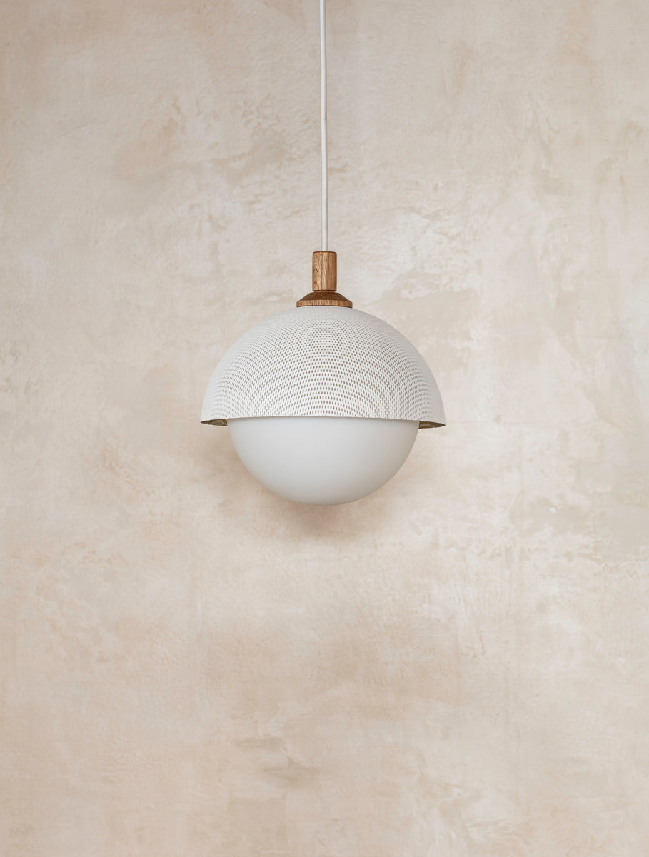 Dome Pendant 10" Perforated