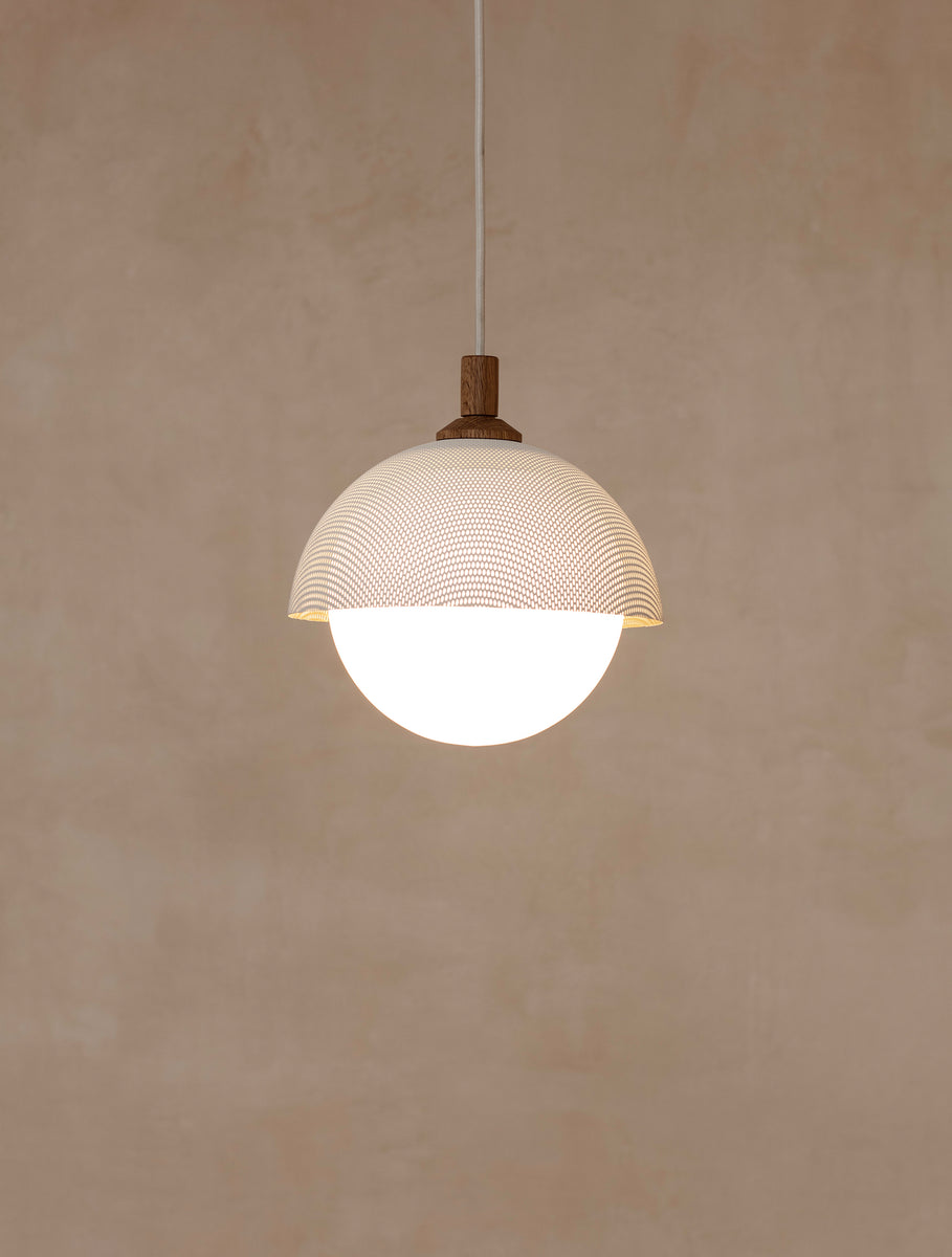 Dome Pendant 10" Perforated