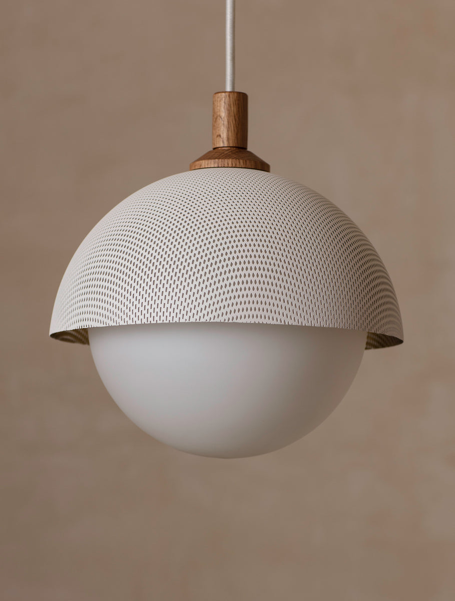 Dome Pendant 10" Perforated