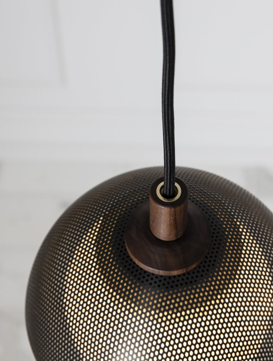 Dome Pendant 08" Perforated
