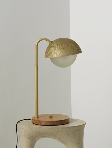 Dome Table Lamp Perforated
