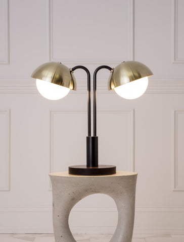 Double Dome Table Lamp