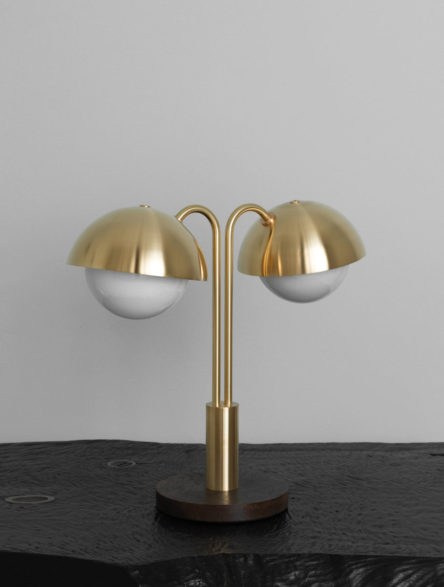 Double Dome Table Lamp
