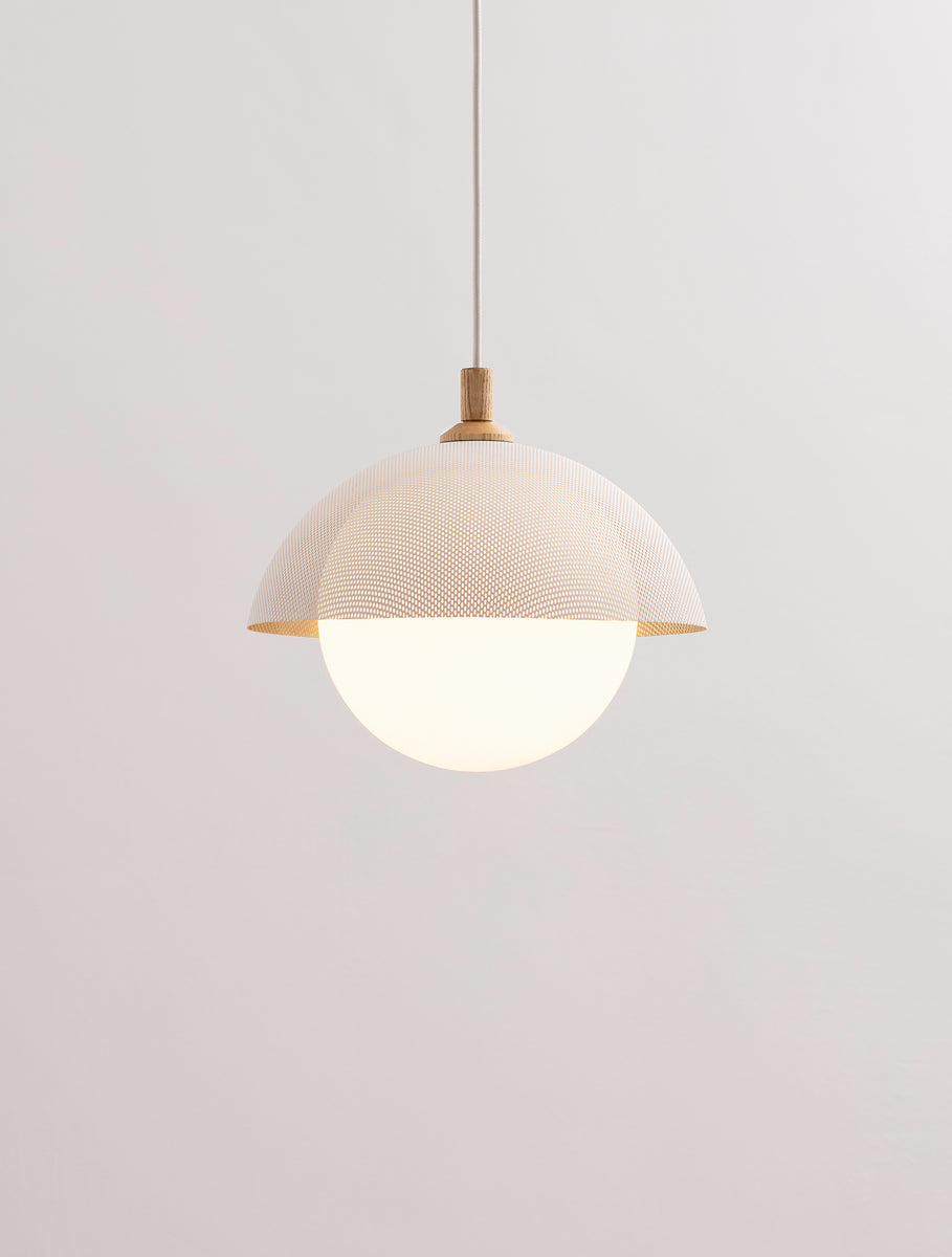Dome Pendant 14" Perforated