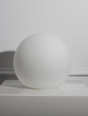 Matte-White Glass