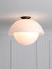 Glass Flush Dome 20"