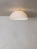 Glass Flush Half-Dome 20"