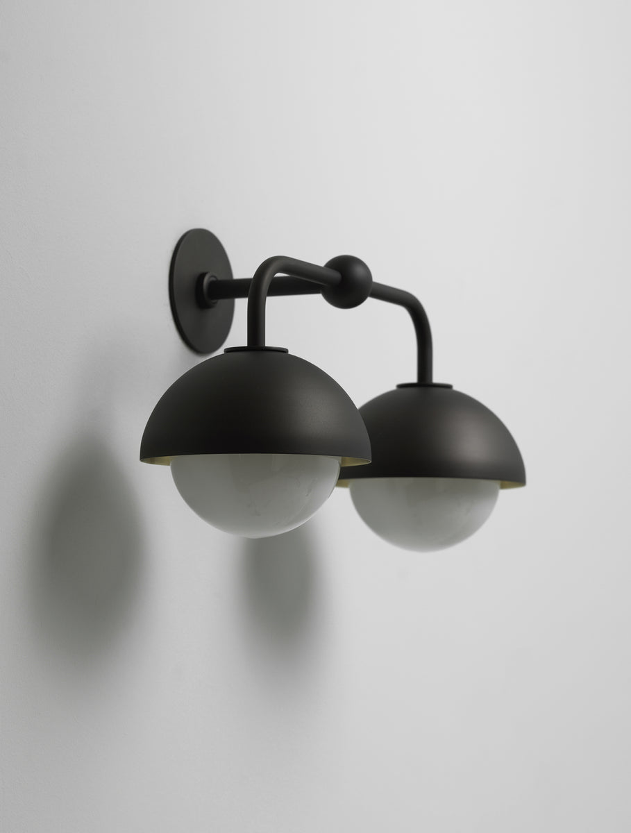 Prospect Double Sconce 08"