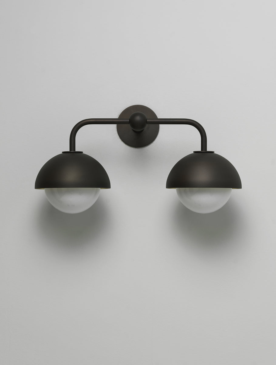 Prospect Double Sconce 08"