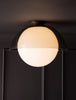 Glass Flush Dome 20"