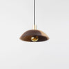 Wood Half-Dome Pendant