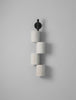 Wood Totem Sconce