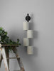 Wood Totem Sconce