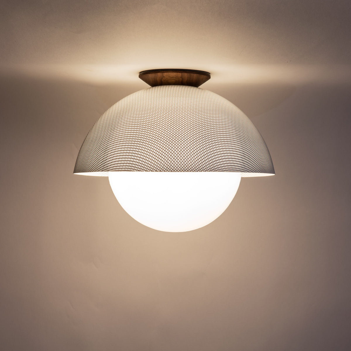 Flush Dome 14" Perforated
